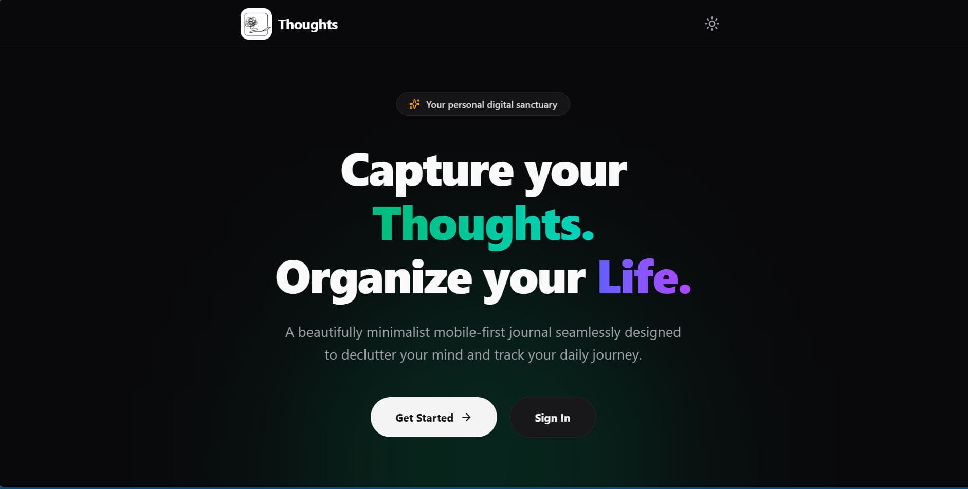 Thoughts and Lists